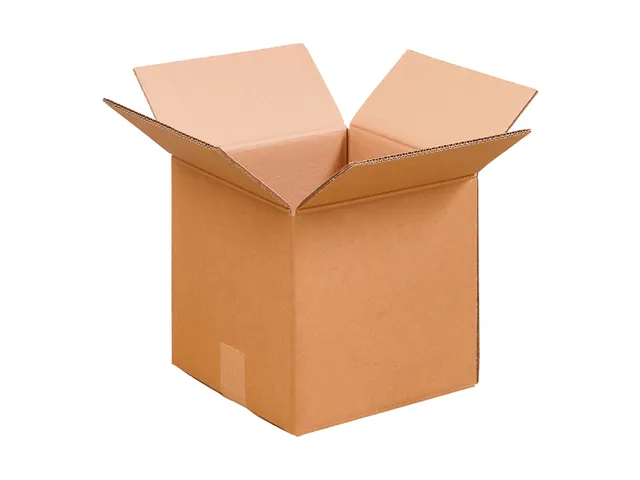 Boîte américaine pliable Double cannelure BC Brun 200x200x200mm 10pc