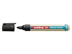 Viltstift edding 31 EcoLine voor flipover rond 1.5-3mm zwart