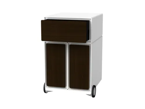 mobiel ladeblok,HxBxD 642x390x436mm,1lade(n),2hangmappenframes