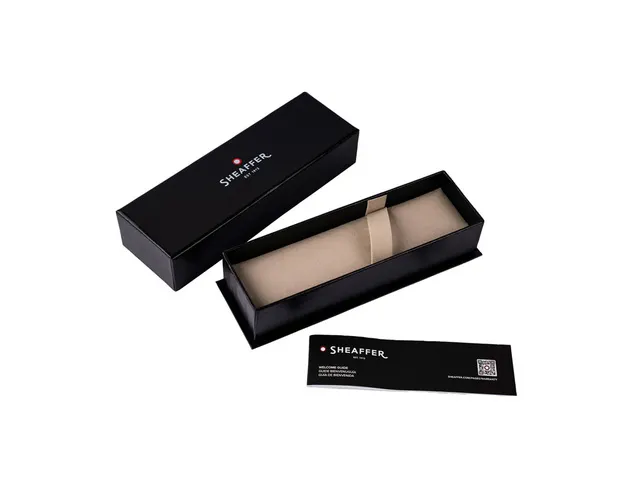 Balpen Sheaffer Sentinel 333 brushed chrome, PVD gold plated trims