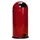 Push & Kick Afvalbak Staalplaat 52 Liter 880x415mm Met Pedaal Rood