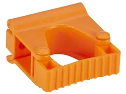Vikan Hygiene Klem voor Hi-Flex Wandhouder Oranje