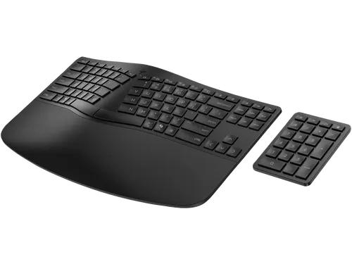 HP 960 Draadloos Toetsenbord Ergonomisch + Numeriek Azerty BE Zwart