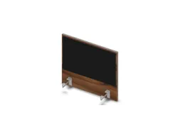 opzetpaneel bureau aanbouw zijkant NP-tiepolo nut BN8033-zwart 600mm