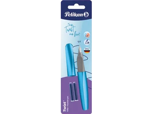 vulpen Twist, lichtblauw