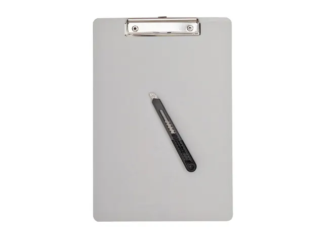 Porte-bloc MAULoutdoor A4 portrait résistant à l'eau gris