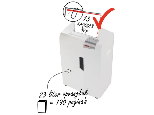 Papiervernietiger Hsm Shredstar X13 Snippers 4x37mm P-4