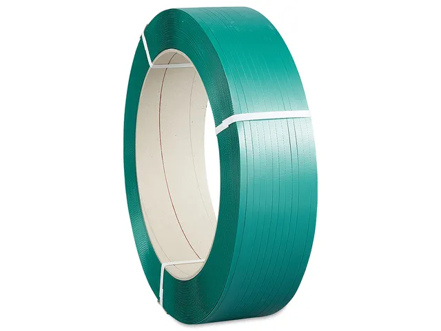 Omsnoeringsband Groen PET 15.5x0.60mmx2000mtr K406