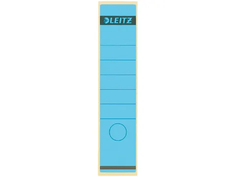 Rugetiket Leitz 1640 62x285mm Blauw zelfklevend