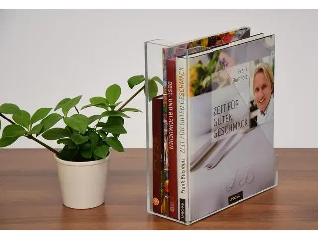 OUTLET Acryl Tijdschriftencassette A4 Transparant