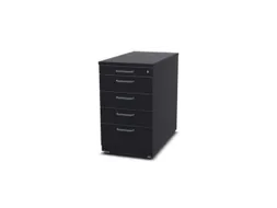 stationair ladeblok 740x430x800mm 4 laden materiaallade CC-zwart