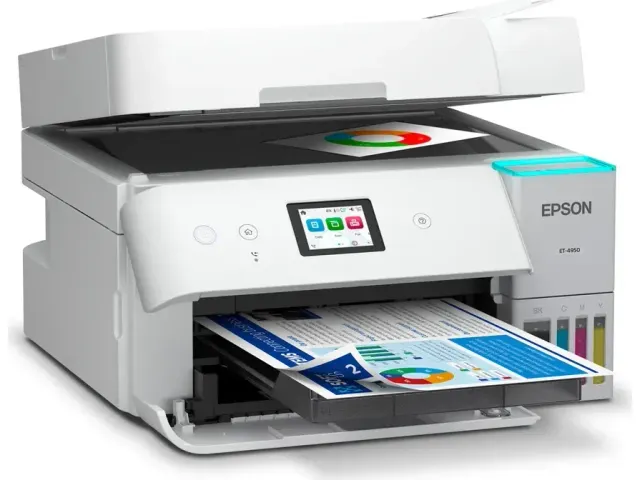 Epson EcoTank ET-4956, Inkjet, Afdrukken in kleur, 4800 x 1200 DPI, A4