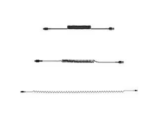 1m USB A naar C Laadkabel M/M - 5