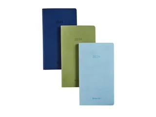 Agenda 2027 Brepols Interplan Colora 7dagen/2pag taupe, roze, dblauw - 1