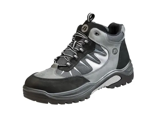 Bata Traxx 24 hoge S1P veiligheidsschoenen, SRA, grijs/zwart, maat 42,