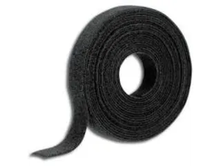 Klittenband Office kabelbinder 2-in 1 13mmx10m zwart - 2