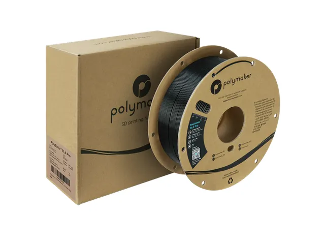 Polymaker PolySonic 3D Filament HS PLA 1.75mm Zwart 1kg