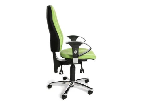 Draaistoel Appelgroen H X B X D 460-560X 480X 450Mm Stalen Voetkruis