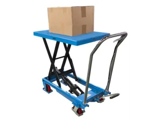 mobiele schaarheftafel,draagverm. 300kg,platform LxB 850x500mm - 4