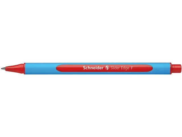 Balpen Schneider Slider Edge F 0,7mm rood