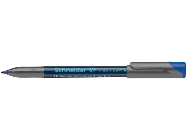 Universele marker Schneider Maxx 224 M permanent blauw