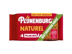 Koek Peijnenburg naturel zonder toegevoegde suiker 4-pack