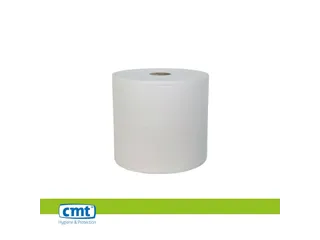 CMT Poetsrol Midi Eco Cellulose 1-laags Wit 6 Rol - 1