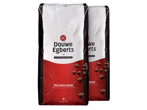 Koffie Douwe Egberts bonen Melange Rood 3kg
