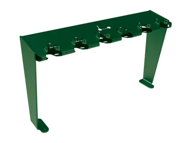 Steprek voor 6 steppen L 1006mm eenzijdig RAL6005