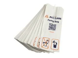 Papieren Hygiënezakjes Dameshygiëne 1000 Stuks - 1