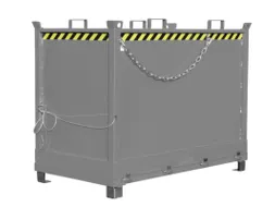 klapbodemcontainer,HxLxB 1445x1040x1845mm,2m³,hijsogen,vorksloffen