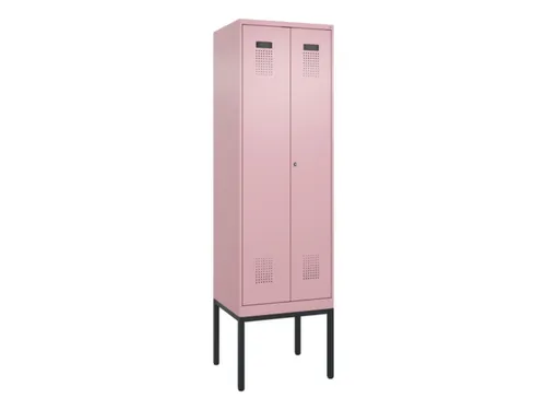 locker voor scheiding van kleding,HxBxD 2120x600x500mm,2vak