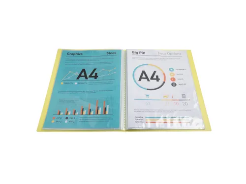 Showalbum A4 20 tas KREACOVER PASTEL Assorti