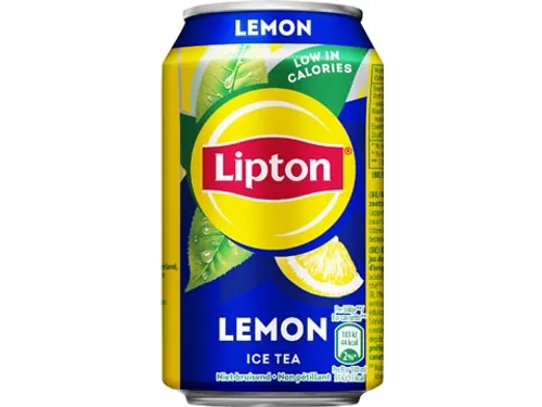 Lipton Ice Tea Lemon Blik van 33 CL Pak van 24 Stuks