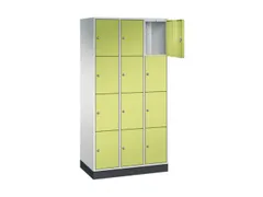 lockerkast,RAL 7035/RDS1108060,HxBxD 1950x920x500mm,3x4vakken