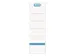 Etiquette dorsale Elba Large 59x190mm adhésive blanc/bleu 10 pièces
