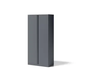 kantoorkast openslaande deuren HxBxD 1970x914x470mm Stalen Antraciet - 1
