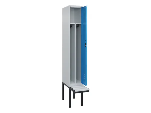 locker voor scheiding van kleding,HxBxD 2120x300x815mm,1vak