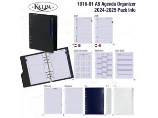 Organizer Kalpa Clipbook A5 inclusief agenda 2026-2027 7dagen/2pagina' - 7
