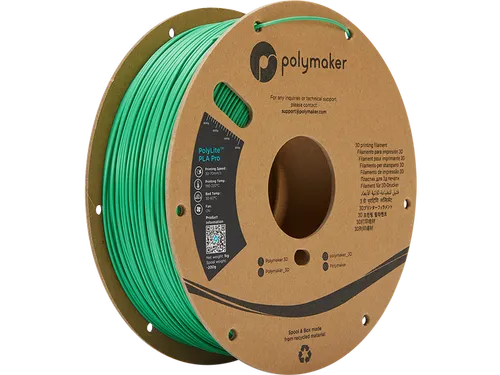 PLA PRO 1,75mm Groen 1kg PolyLite 3D Filament