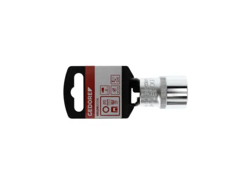 R61002006 Dop 1/2 inch zeskant 20mm lengte 38mm