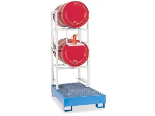Vaste Opvangbak 1400x1280x260mm Aftapstation B 1390 mm Verzinkt - 1