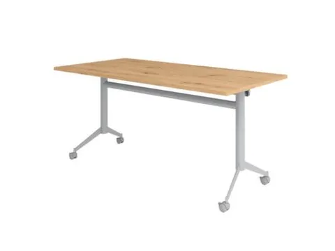 klaptafel,verrijdbaar,HxBxD 750x1600x800mm,rechthoekig