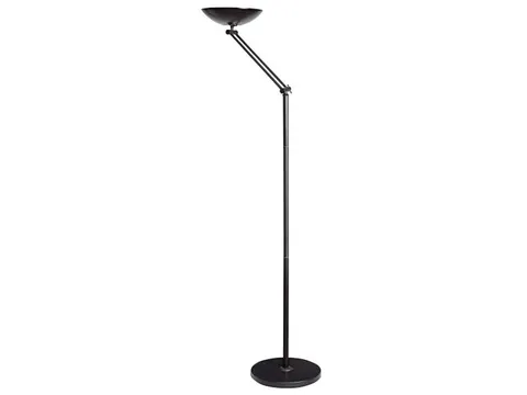 Unilux First LED Articulé Vloerlamp knikarm Zwart