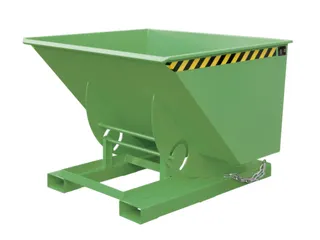 kiepbak,HxLxB 1070x1420x1560mm,1m³,draagverm. 1000kg,RAL6011 - 2