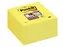 Memoblok 3M Post-it 2028 Super Sticky 76x76mm kubus neon geel