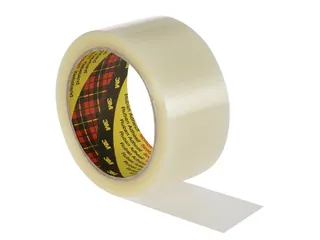 Verpakkingstape Scotch 371 48mmx66m Transparant PP - 1