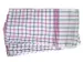 Handdoek Katoen Geruit 65x65cm Pak 6 Stuks