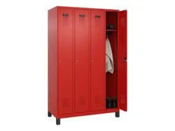 locker,HxBxD 1950x1200x500mm,4vak,vak B 300mm,cil.-slot,voeten