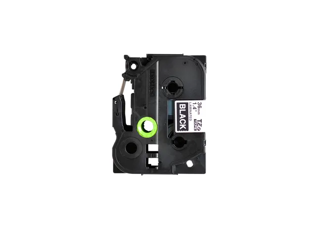 Labeltape Brother P-touch TZe-365 standaard 36mm wit op zwart